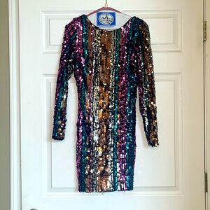 Sequence Party Dress